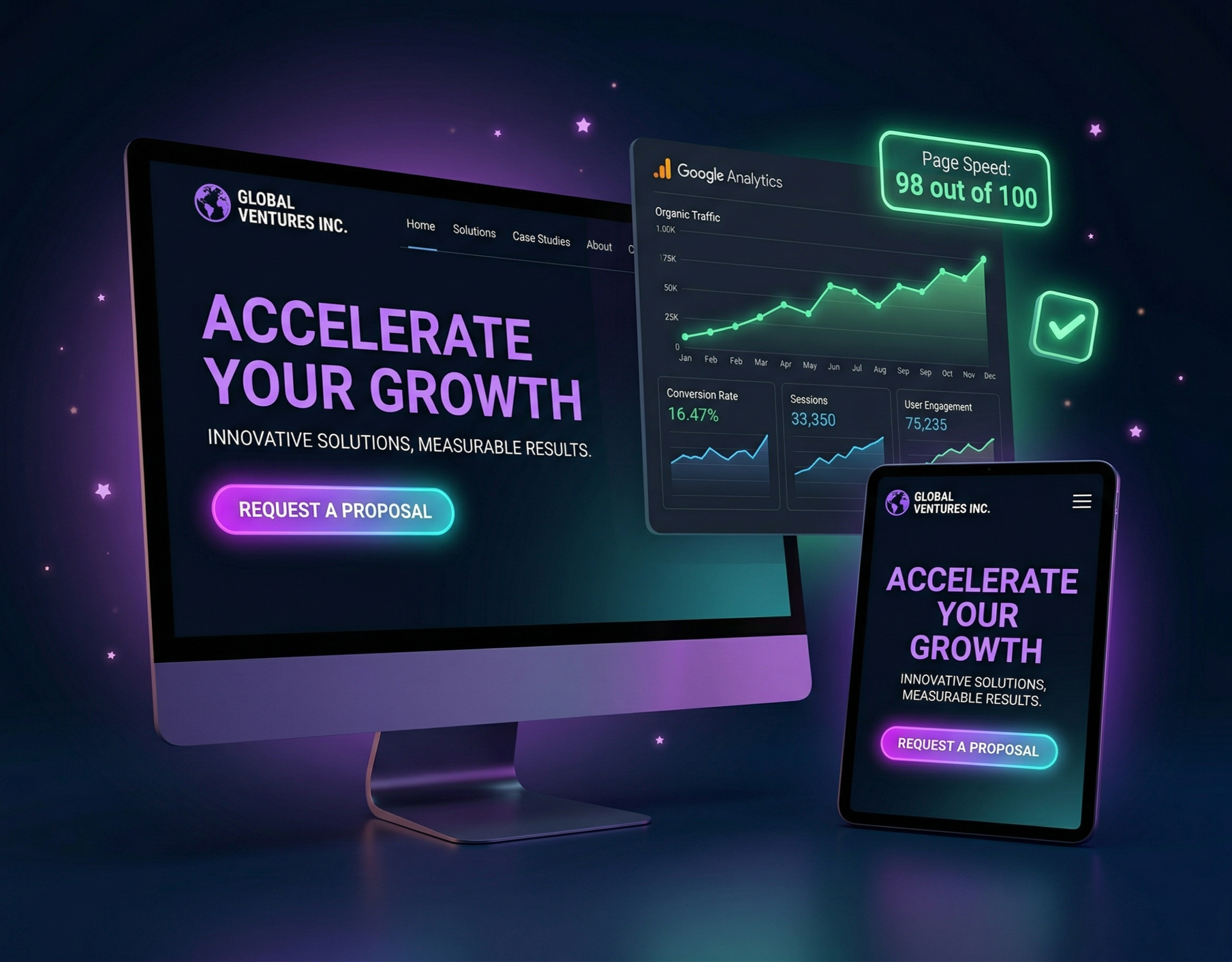 Business Website Design by CJK Digital Solutions