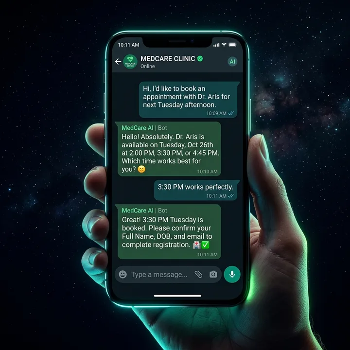 AI WhatsApp Chatbot by CJK Digital Solutions