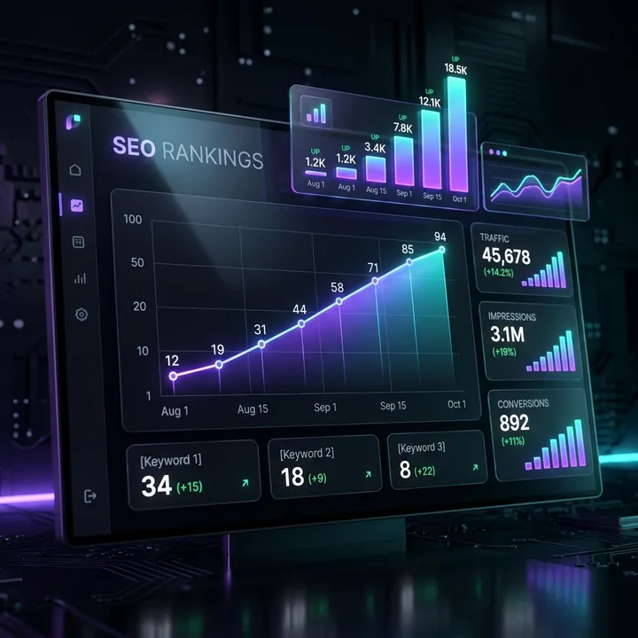 SEO services and analytics by CJK Digital Solutions